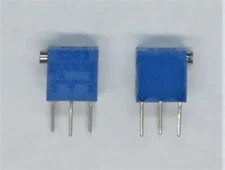 BOURNS RJ26FX104 Trimmer, Cermet, 0.25W, 100000ohm, 10% Potentiometer Resistor