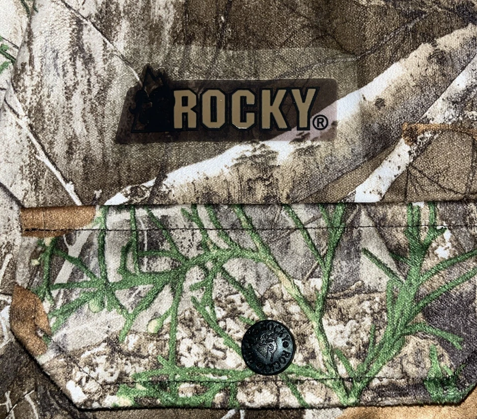 Rocky Men's ProHunter Chore Coat Realtree Edge Camo Large New - Image 2 of 4