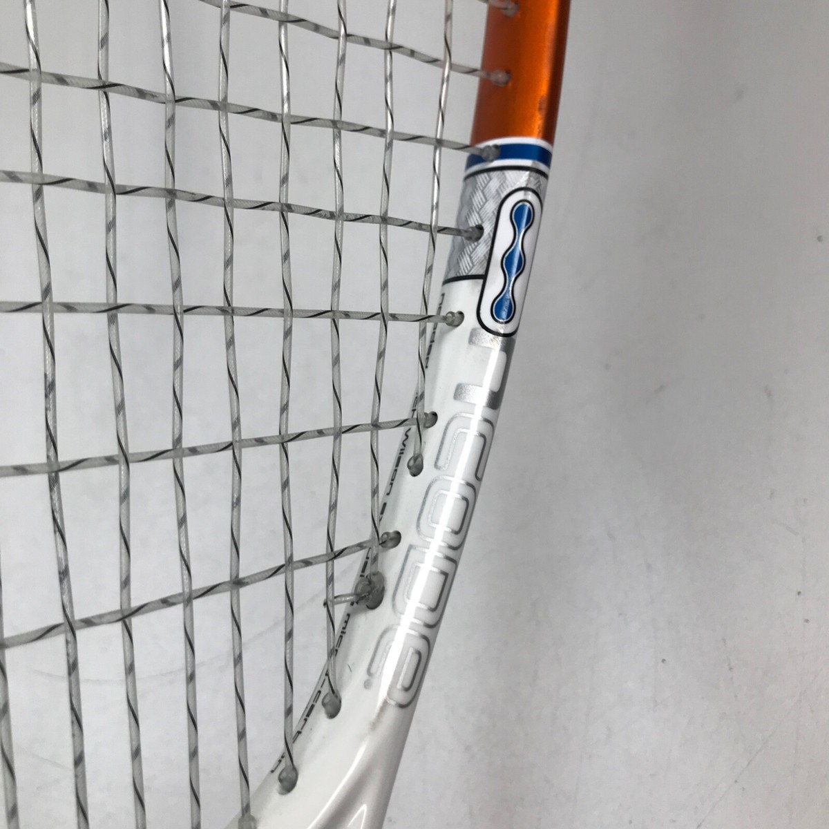 Raquette De Squash Wilson Ncode Nblade - Rouge Et Blanche - 27 Pouces - Occasion