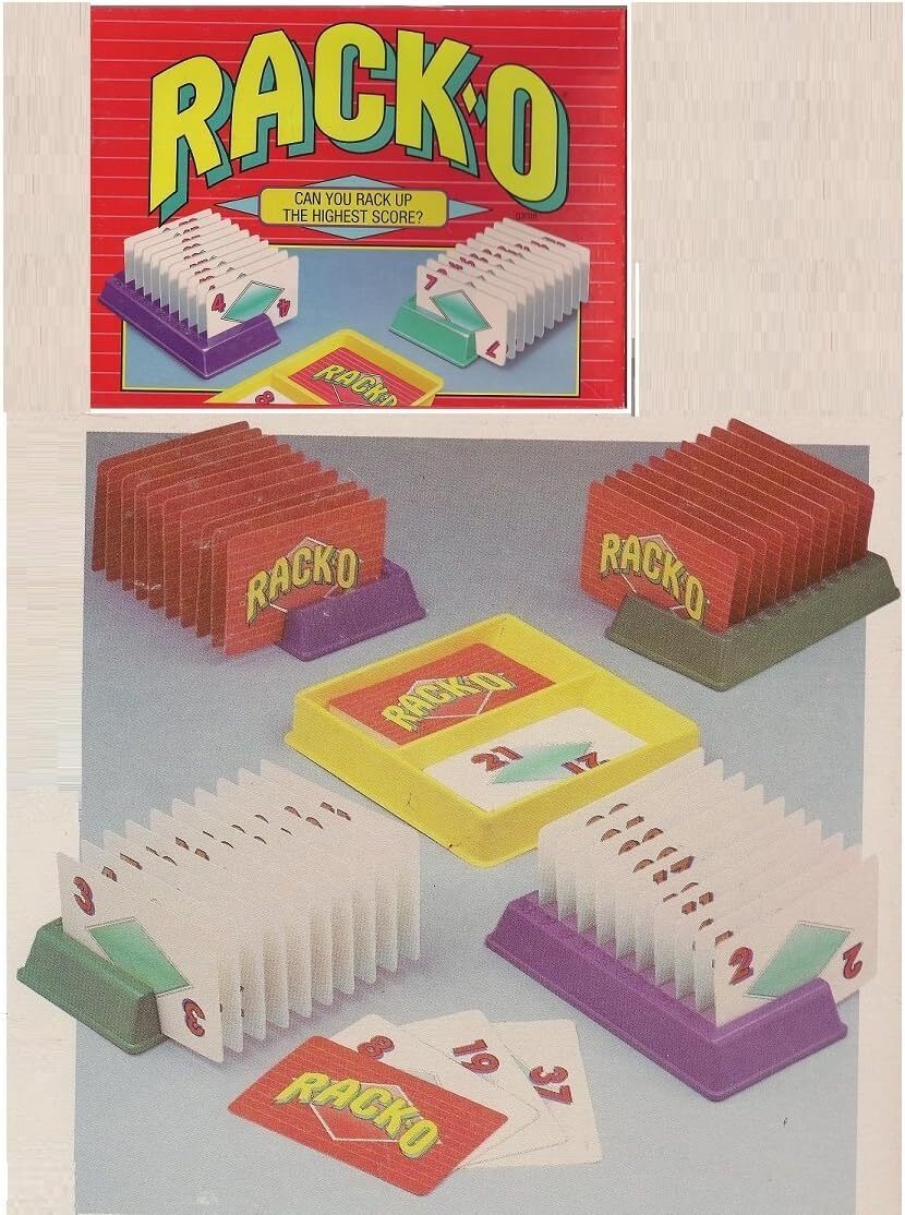 Racko Card Game - 50th Anniversary