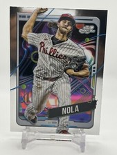 2024 Topps Cosmic Chrome Aaron Nola #61 Philadelphia Phillies