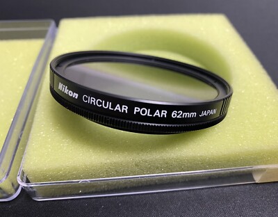 Nikon 62mm Circular Polarizing / Zirkuläres Polarisationsfilter u.Heliopan Nr174
