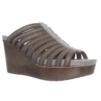 Donald J Pliner Jackie Platform Wedge Sandals - Light Bronze, 5.5 Us on sale Donald J Pliner Jackie Platform Wedge Sandals - Light Bronze, 5.5 Us on sale