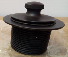 Lift and Turn Bathtub Drain Stopper with ABS Plastic Bushing, Fit 1-1/2 or 1-3/8