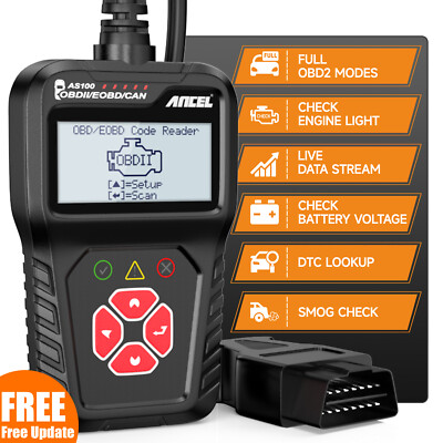 Universal Check Engine Fault Car OBD2 EOBD Scanner Code Reader Diagnostic Tool
