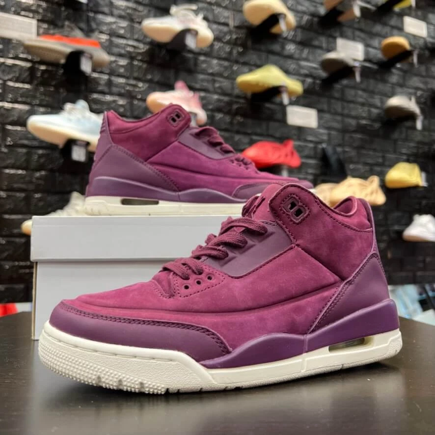 Jordan 3 retro best sale bordeaux