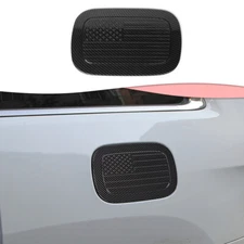 Carbon Fiber Door Gas Cap Fuel Tank Cover For Jeep Grand Cherokee 11-20 US Flag