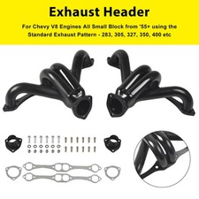 Exhaust Manifold Header Fits Chevy Small Block Sb V8 262 265 283 305 327 350 400