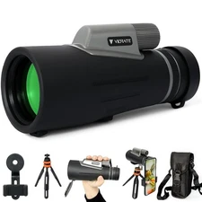 12x56 HD Monocular Telescope for Adults – High Power, Wide Field, Low Light V...