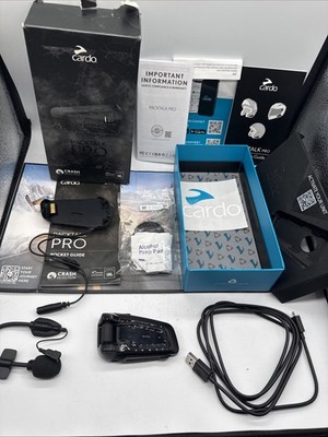 Cardo PackTalk PRO Headset Bluetooth with JBL 45mm Speakers