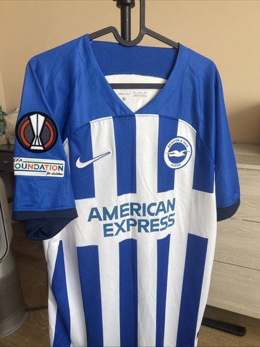 Brighton Hove Albion 23/24 Jersey Home Ansu Fati Football Jersey Shirt L