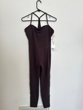 Vuori Bondi Jumpsuit Womens Size Medium Color Sangria
