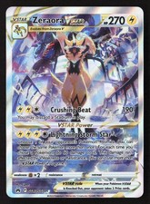 Zeraora VSTAR Ultra Rare Holo CRZ:GG GG43/GG70 NM Pokemon TCG