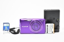 FUJIFILM FINEPIX JX700 Purple Compact Digital Camera Tested Excellent Condition