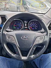 2015 HYUNDAI SANTA FE MK3 MULTIFUNCTIONAL HEATED STEERING WHEEL COMPLETE