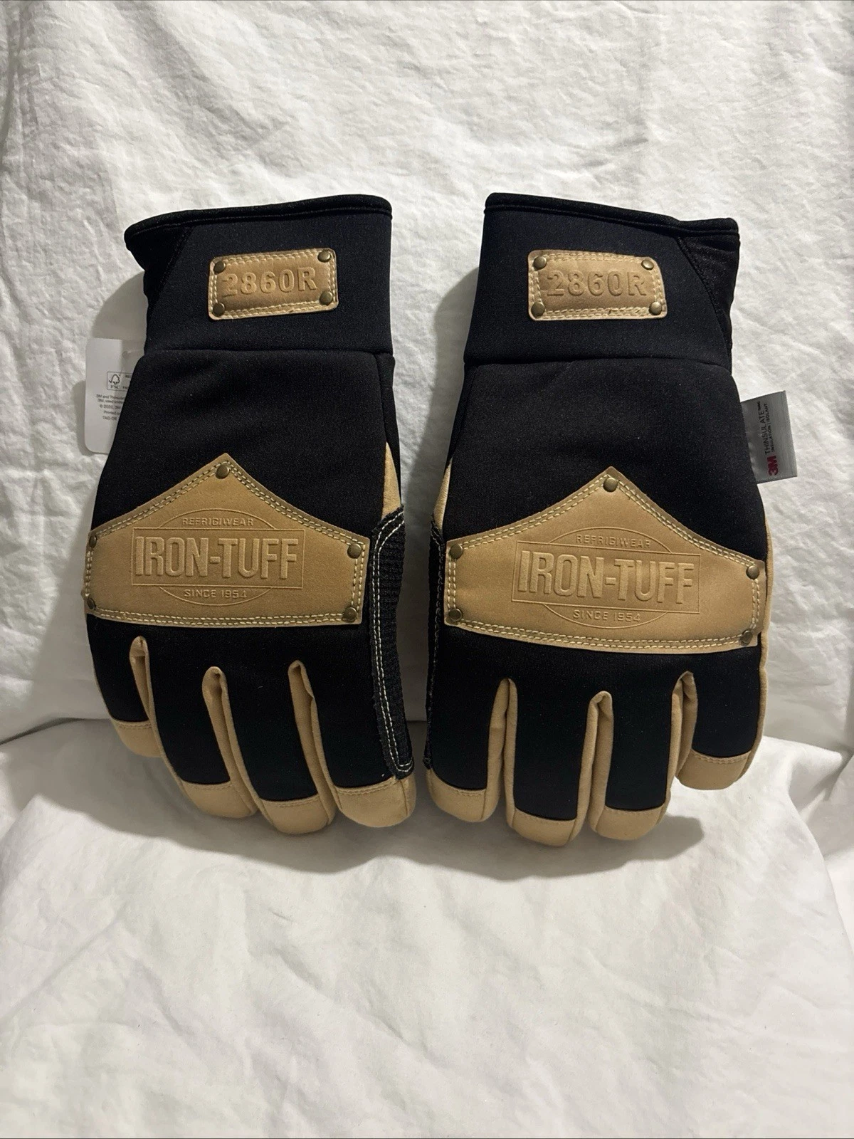Iron-Tuff® Insulated Leather Gloves Refrigiwear 2860R Medium New