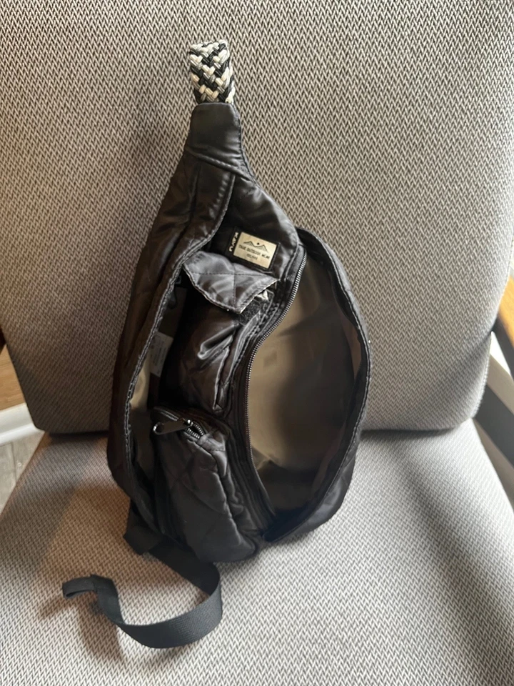 Kavu веревки Puff слинга сумка в черном - Изображение 3 из 4