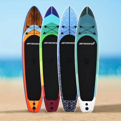 SUP Stand Up Paddle Board Set aufblasbar 320 Paddling Surfboard 150kg ArtSport