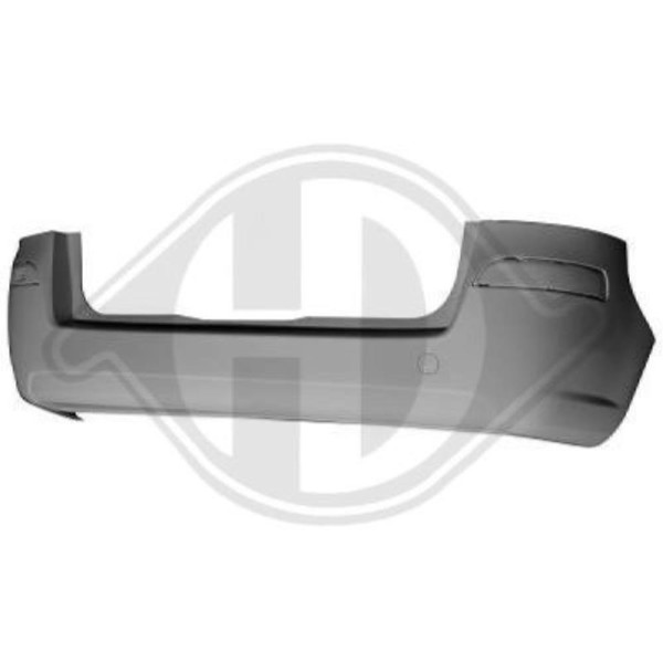 Diederichs StoßFäNger StoßStange Hinten FüR Opel Zafira B A05 1.8 1.6-image