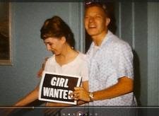 FUNNY PARTY GUY DOES STAND UP  OPENS PRESENTS 8MM HOME Movie Film Reel C714