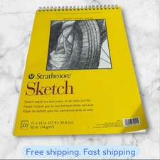 300 Series Sketch Pad 11x14 inch 100 Sheets Top Wire Artist Sketchbook NEW SHIP