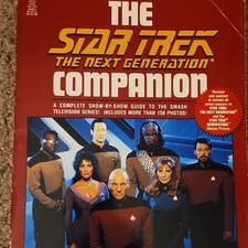 Star Trek The Next Generation Companion Paperback Science Fiction & Horror