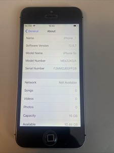 Vintage Apple iPhone 5s Handy 16gb