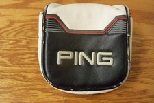 PING mallet style putter headcover black white: GT5 USED