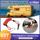 Trailer Safety Electric Breakaway Cable Brake Away Switch Caravan Camper Car AU