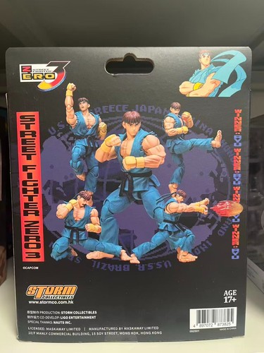 2025 Exclusive WF Storm Arena STREET FIGHTER ZERO 3 RYU & KEN Action Figure Toy