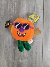 VTG 1998 Toy Box Creations Fruit Seedlies Sunny Orange Beanbag Plush