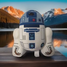 Star Wars Bump-N-Go 8" Action Plush R2-D2 Disney Authentic Voices Works