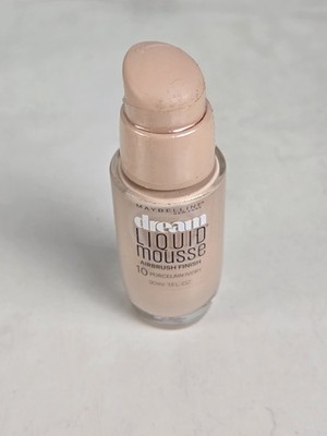 NEW Maybelline Dream Liquid Mousse Foundation - 10 PORCELAIN IVORY