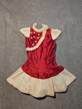 Vintage Figure Skating Dress Womens Small 1950s 60s Ice Show Girl Handmade