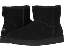 KOOLABURRA BY UGG MEN'S SUEDE MINI BOOTS-BURRA.US MEN SIZE 10.BLACK.NEW WITH BOX