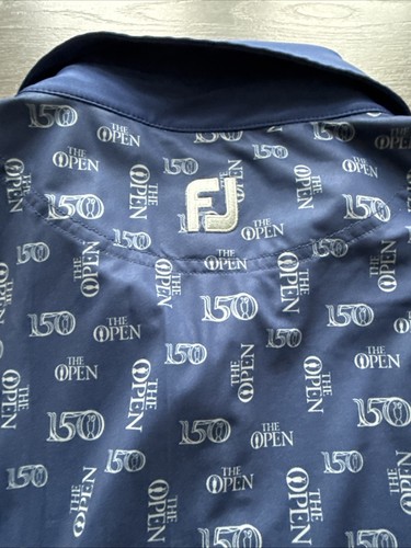 FootJoy FJ Shirt The Open 150 Logo Size XL - Picture 7 of 8