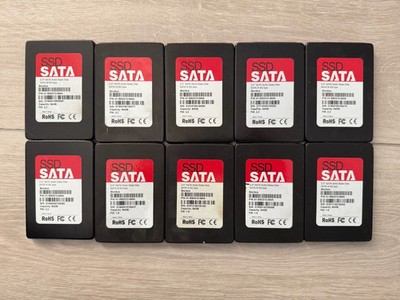 (Lot of 10) Phison 64GB 2.5'' SATA Solid State Drive