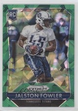 2015 Panini Prizm Rookies Green Crystal Prizm 56/75 Jalston Fowler #242 0p4b