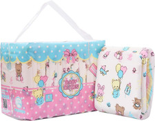 Littleforbig Adult Printed Diapers - Baby Cuties, 10 Pack, Size