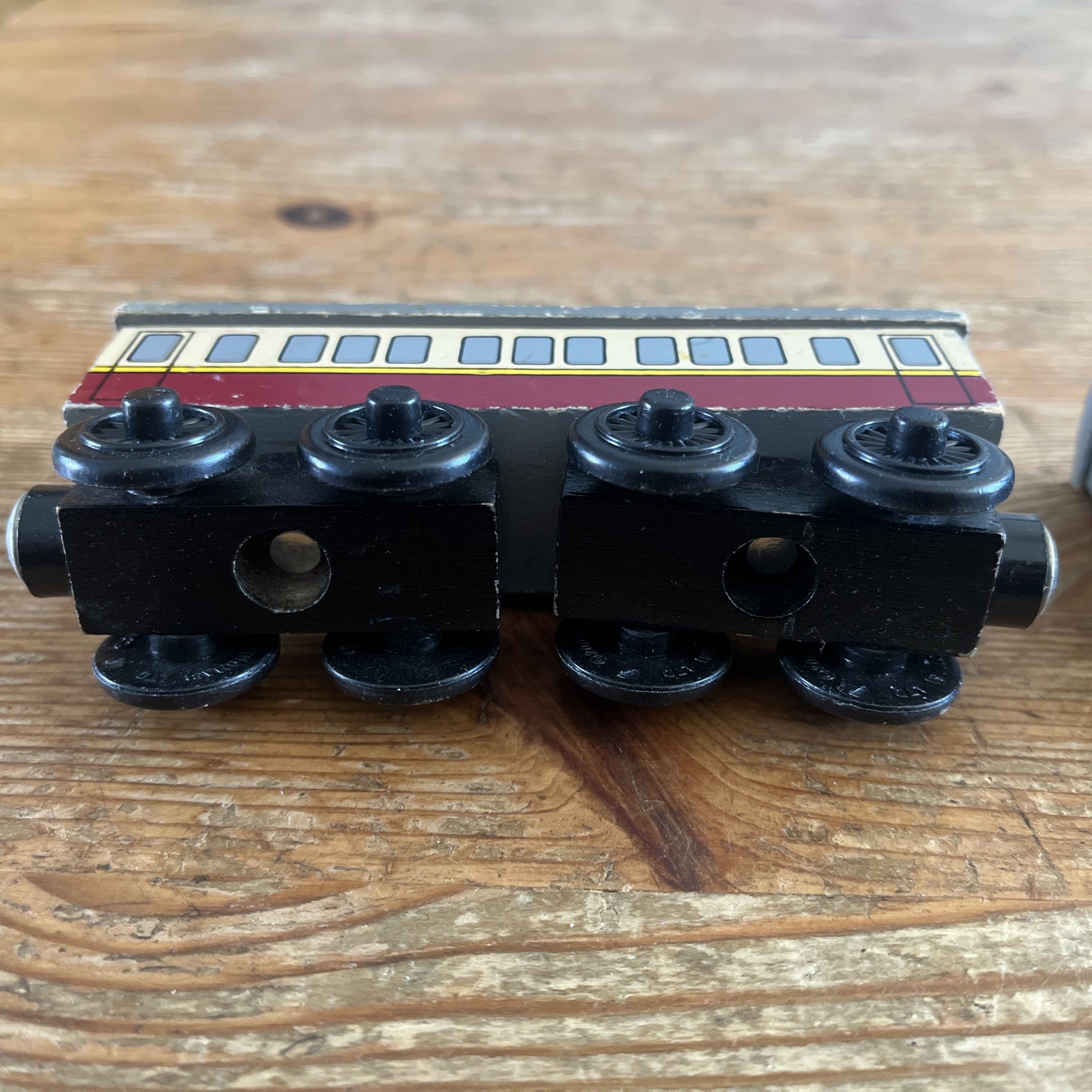 Thomas the Tank Engine & Friends Wooden Railway Train Express Coach Set of 2 thumbnail 7