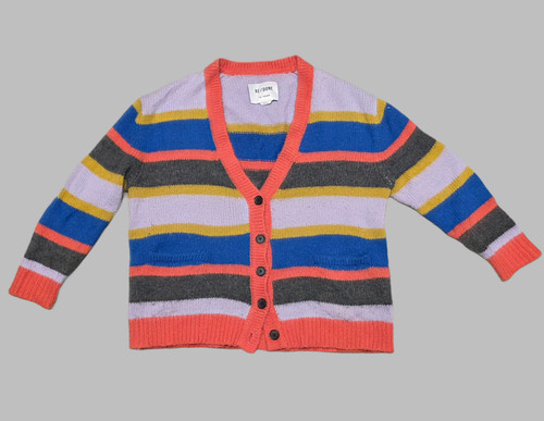 RE/DONE 90s Oversized Cardigan in Multi Stripe size Large (L) Re Done