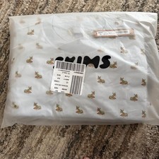 SKIMS Boyfriend Long-Sleeve Zen Blue Baby Deer Pajama Set XL SKU691
