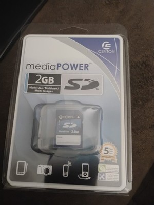 Centon 2gb Sd Card New