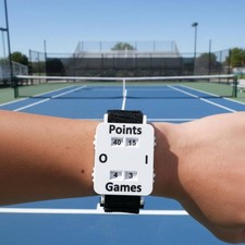 Portable Wrist Scorer Easy to Read Wrist Scorekeeper for Match, Tennis Players
