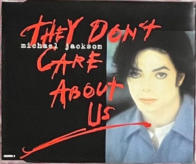 Michael Jackson They Don't Care About Us CD Europe 1996 Funk Soul Pop Rock