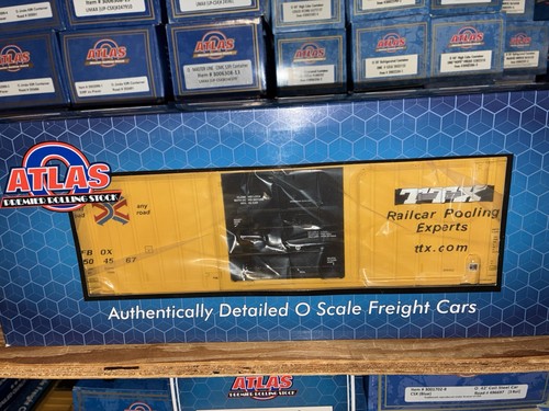 Atlas O Premier 3001639-1 50' Gunderson High Cube Boxcar TTX COMO Entregado | Condition: New