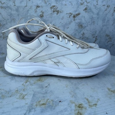 Reebok Walk Ultra 7 DMX Max Men's Size 12 Shoes White Comfort Walking Sneaker