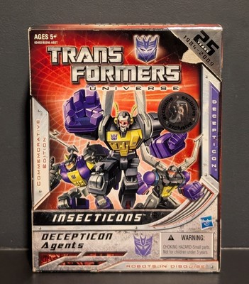 Transformers Universe - Insecticons Decepticon Agents - Toys R Us 2009 - NEW