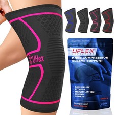 Compression Knee Brace Sleeves for Sports, Running, Weightlifting, Arthritis Sup