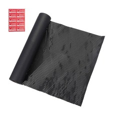 15"x82' Honeycomb Wrapping Paper, Black Winding Roll
